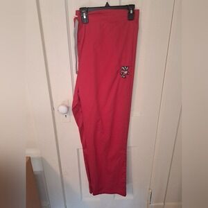 Wonderwink adult xl wisconsin Badger‎ scrub bottoms
